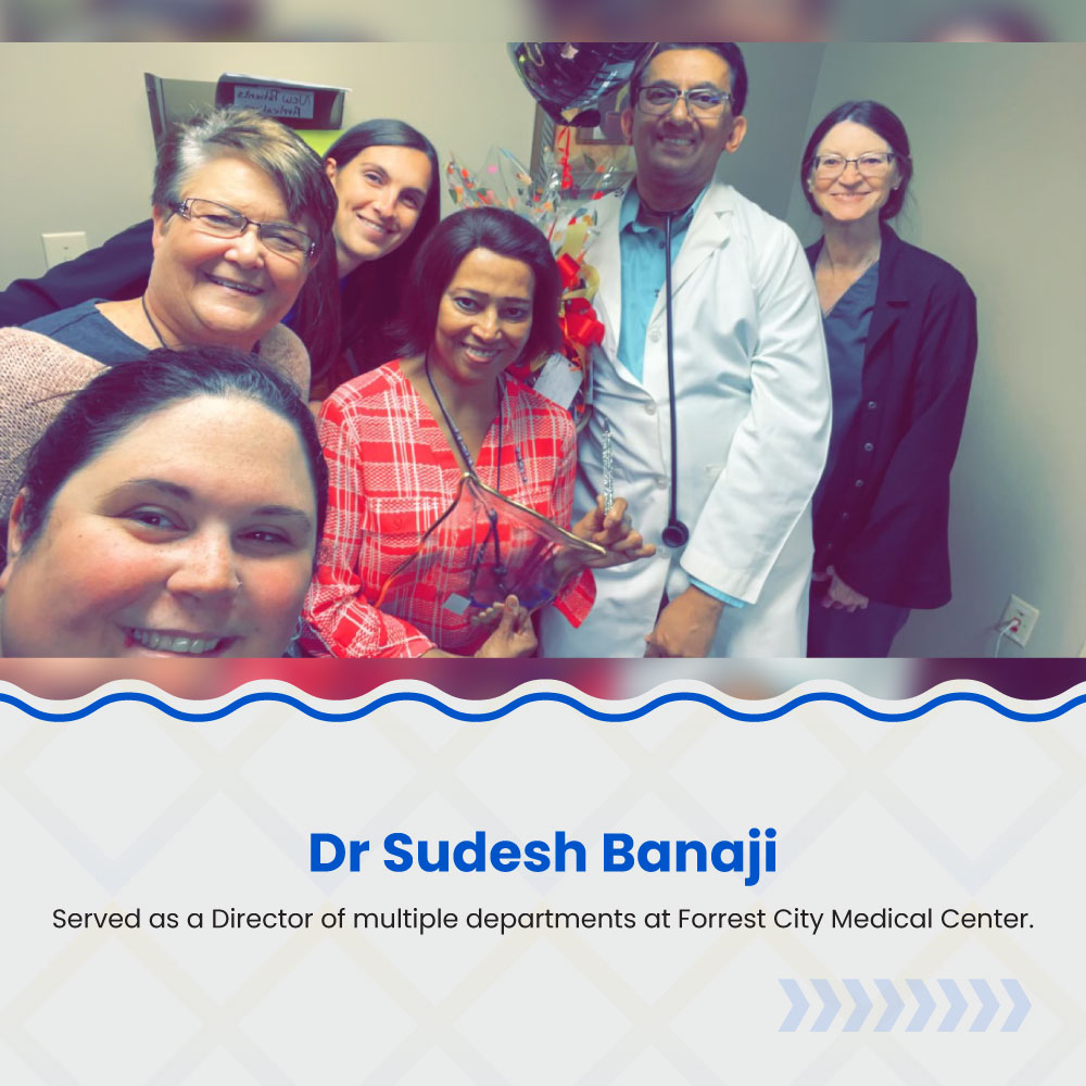 Dr. Sudesh Banaji - Health Management